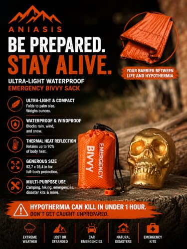 Ultra-Light Waterproof Emergency Bivy Sack – Thermal - Image 7
