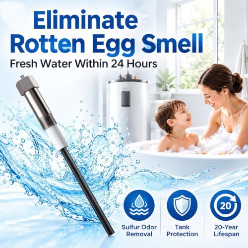 Powered Anode Rod for Water Heater, Titanium, 40-89 Gallon - Image 3