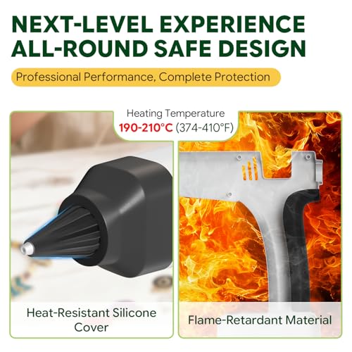 Cordless Hot Glue Gun, 6000mAh 60-Min Battery - Image 8