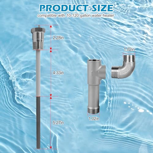 Powered Anode Rod Compatible with Bradford White Water Heater - Image 3