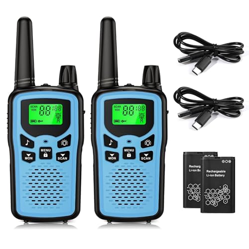 Rechargeable walkie talkies for Adult walkie talkies Long - Image 2