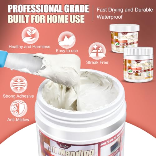 Drywall Repair Kit, 17.6oz Wall Patch Set for Fast Wall | Home Repair - Image 3