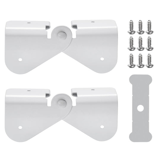 Gutter Downspout Flip-Up Hinge, Gutter Extension Hinge (2 - Image 1