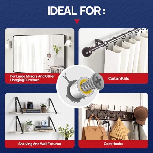WRAPNLOCK Drywall Anchor Repair Kit - Fast Loose Anchor Fix - Image 6