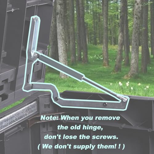 Deck Box Replacement Hinge,Direct Fit for Keter Deck Box - Image 7