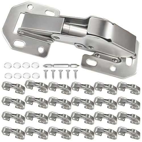 BESTEEL 24 Pack Hidden Hinges Upgrade Soft Close Surface - Image 2