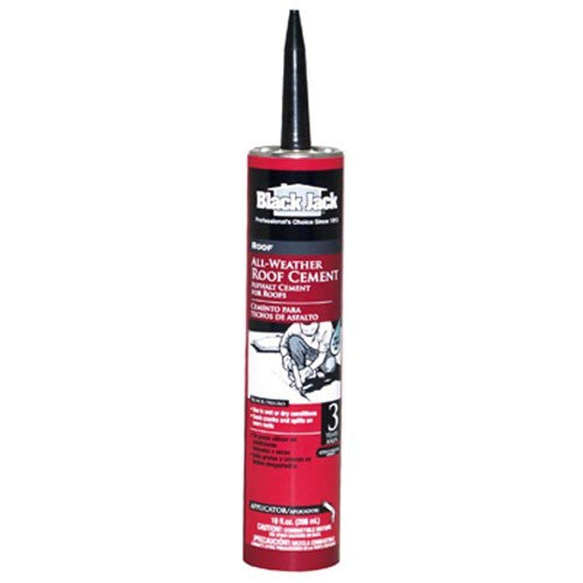 2172 10-Ounce Wet Patch Roof Cement Cartridge - Image 1