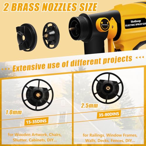 Cordless Paint Sprayer for DEWALT 20V Battery (Battery NOT - Image 6