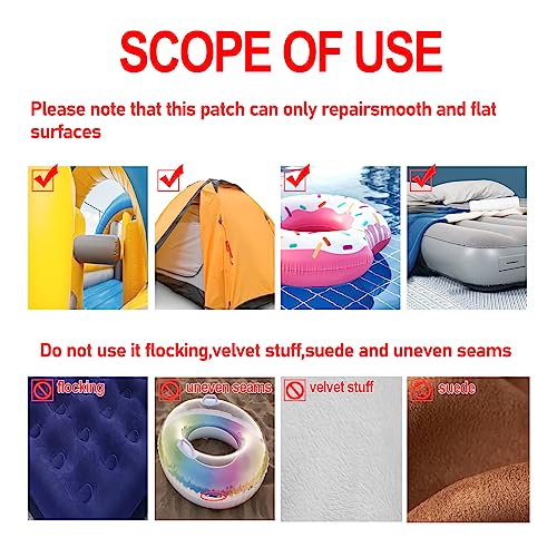 Bounce House Patch Repair Kit, Pool Patch for Above Ground Pools - Image 8