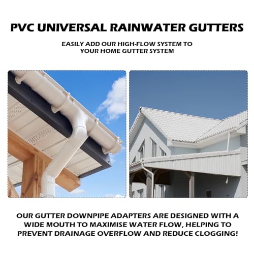 Drainage Connector Rainwater Drainage Gutter Downspout - Image 8
