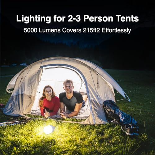Camping Lantern LETOUR Dimmable 8800mAh LED Light Bulb 5 - Image 7