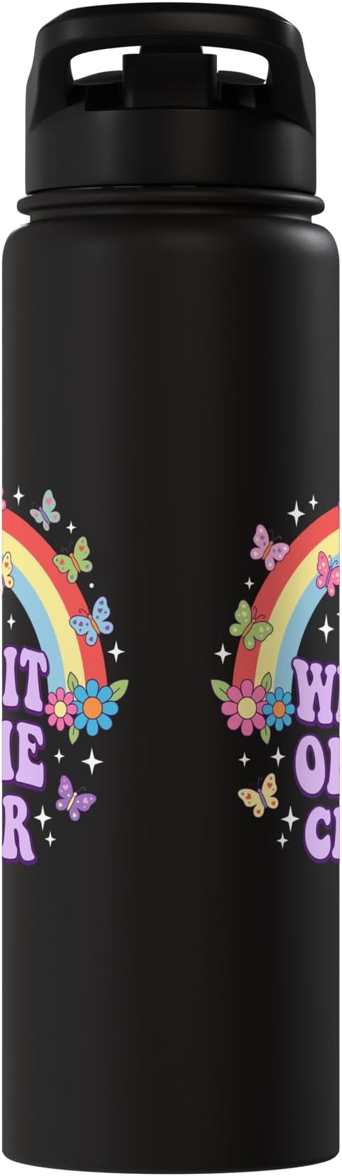 Rainbow Stainless Steel Insulated Water Bottle
