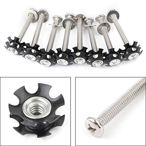 Set of 8 RV LADDER REPAIR KIT nuts Stainless Bunk | Home Repair - Image 4