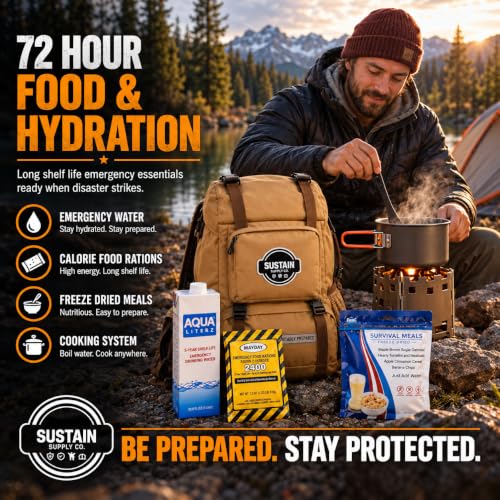Ready America 70492 Comfort Sustain Supply 4Person 3Day - Image 6