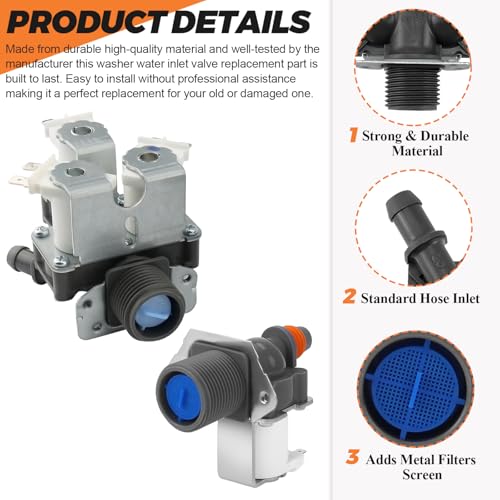 5221ER1003A 5220FR2006H Washer Water Inlet Valve OE'M - Image 4