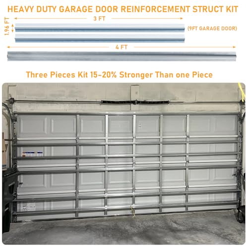 1 Set 9FT Garage Door Strut | 1.5mm 20 Gauge Steel | Comes in 2 - Image 3