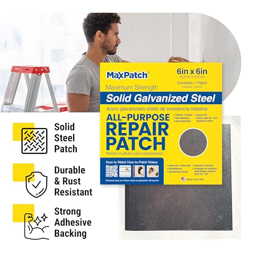 MaxPatch® 4 in. x 4 in. Self-Adhesive Surface Repair | Home Repair - Image 3