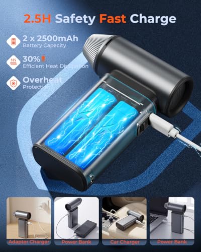 Compressed Air Duster Electric 150000RPM Super Power Mini Air - Image 8