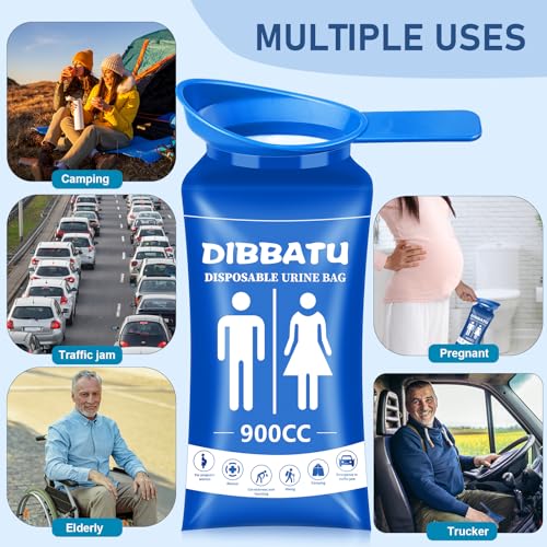 Disposable Urine Bag with Handle for Women/Men, 6/12PCS - Image 7