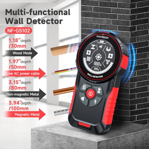 Stud Finder Wall Scanner - Rechargeable Stud Finder Tool - Image 4