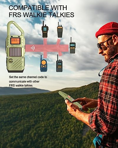 Emergency Walkie Talkies for Adults with NOAA, FM - Image 5
