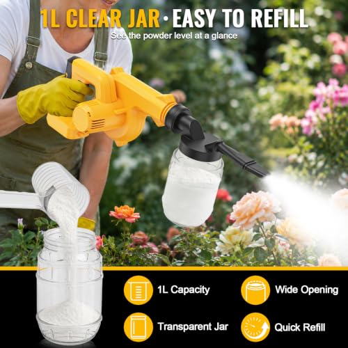 Electric Diatomaceous Earth Duster Compatible for Dewalt 20V - Image 4
