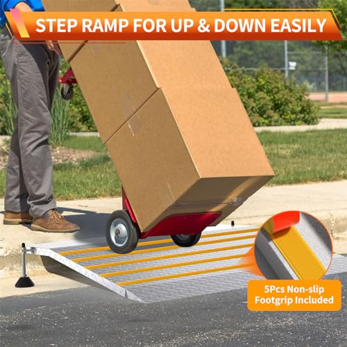 3.0" to 6.0" H Rise Adjustable Door Threshold Ramp | Beauty & Personal - Image 6