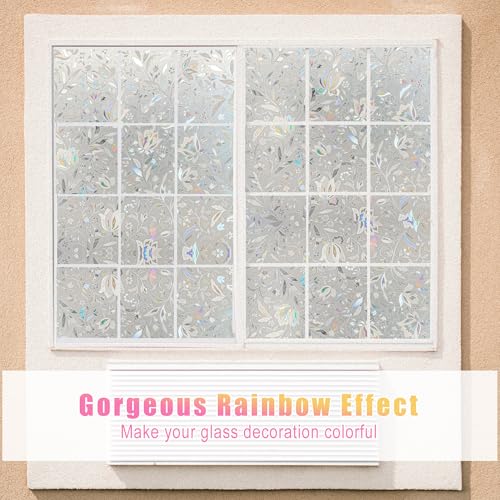 Hilarious Privacy Window Film, Tulip Window Vinyl - Image 7