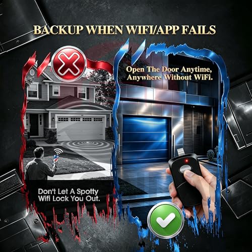 2-Pack 10 Dip Switch MultiCode Gate Opener Remote 3089 308911 - Image 4