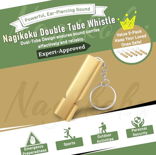Whistle Emergency Whistles Premium Lifeguard Safety Whistle - Image 3