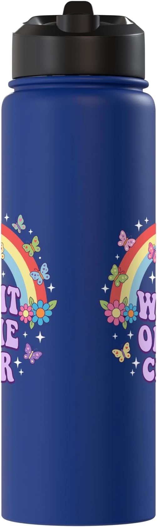 Rainbow Stainless Steel Insulated Water Bottle