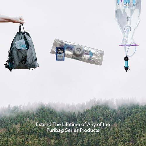 PURIBAG Refill Kit - Replacement Carbon Filter & 12x Water - Image 7