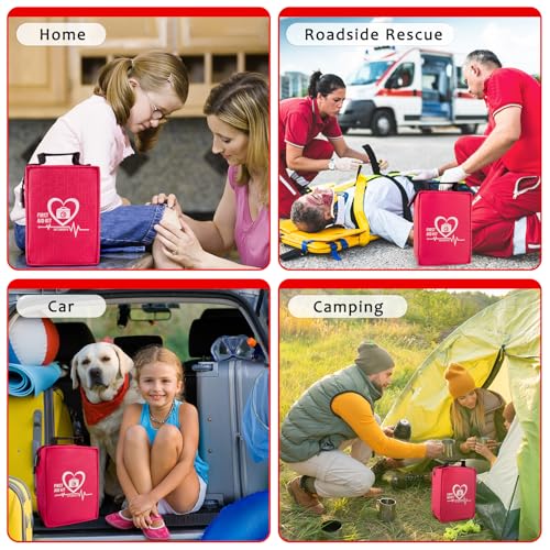 First Aid Kit with Rapid-Response Labeled Compartments - Image 7