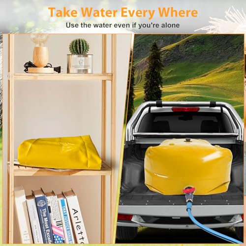 Water Tank 63 Gal/240L Foldable Water Storage Bladder for Outdoor - Image 7
