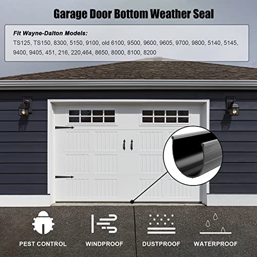 Replacement Wayne Dalton Garage Door Bottom Weather Seal | Home Repair - Image 6