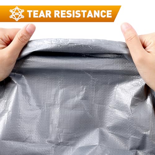 AROIC 10x20FT Heavy Duty Tarps, Waterproof 16 Mil Thick - Image 5