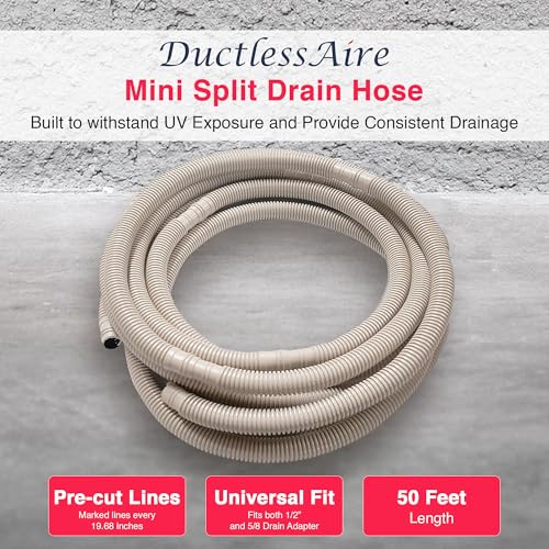 Ductless HVAC Mini Split Drain Hose - Flexible Condensate Line - Image 3