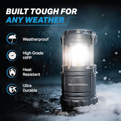 TACLIGHT Multipurpose Camping Lanterns, 4 Pack, Battery Powered - Image 3