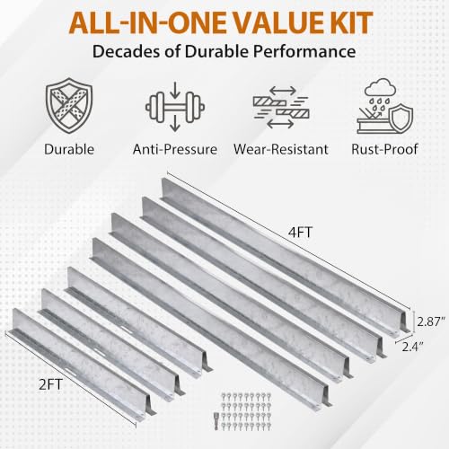 16FT Garage Door Strut, Heavy Duty Steel Reinforcement Brace - Image 8