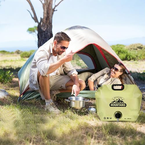 Camping Water Container, Collapsible 2 Gallon Water Jug - Image 3