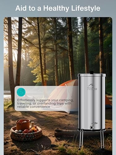 Countertop Gravity Water Filter System - 3.17 Gal/12L | 304 - Image 7