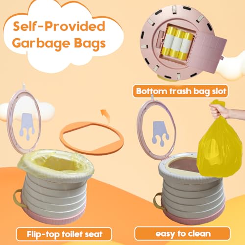 Portable, Foldable Potty seat for Toddler - Image 6