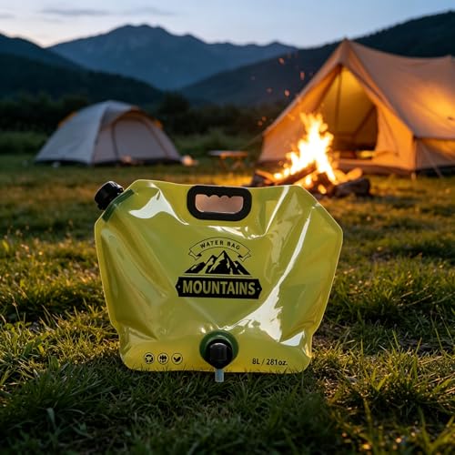 2-Gallon Collapsible Camping Water Container – Reusable - Image 4