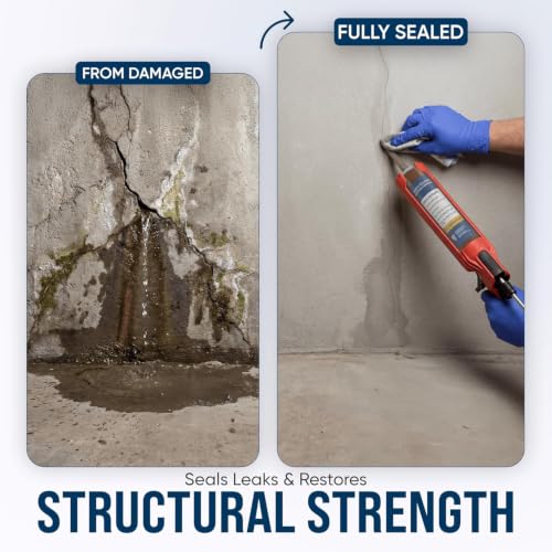 Concrete Crack Repair Kit, Foundation Crack Repair | Home Repair - Image 3