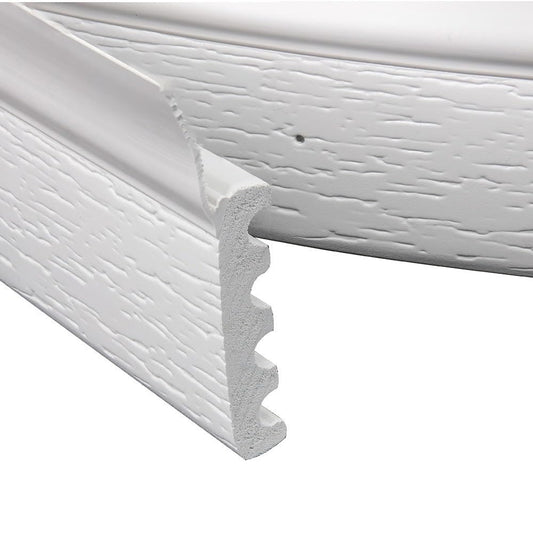 Garage Door Weather Stripping Kit, White 34 ft, Made in USA - Image 1