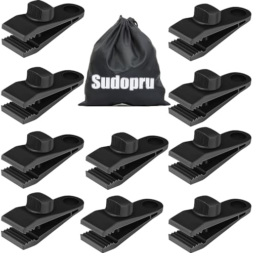 Tarp Clips Heavy Duty Lock Grip, 10 Pcs Tarp Clamps - Image 2