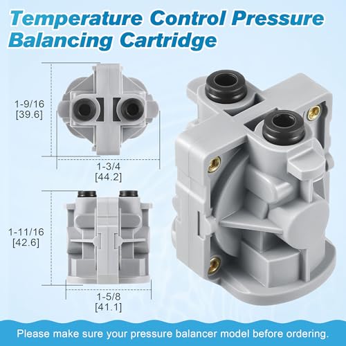 Dreyoo 2 Pieces Pressure Balancing Cartridge and Valve Stem - Image 3