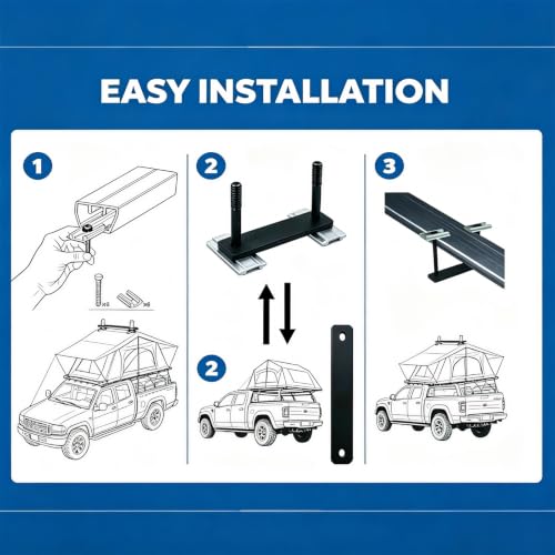 Roof Tent Installation kit for Roof Racks, Mounting - Image 7