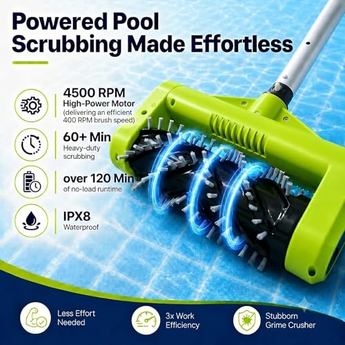 11-Inch Electric Pool Brush Head - Image 6