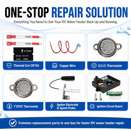 3 in 1 Value RV Water Heater Replacement Part Kit - Image 4